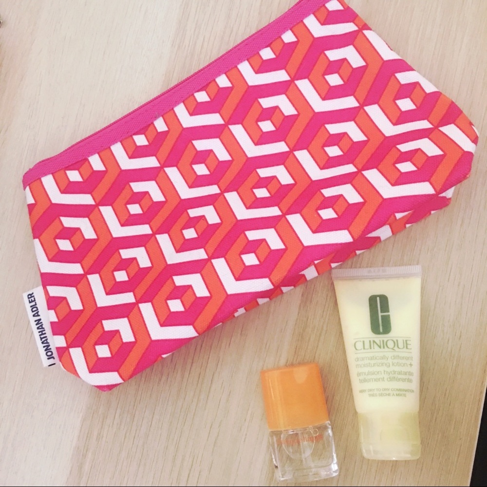 Clinique Cosmetics Bag and Samples